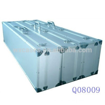 Caja de rifle de aluminio de alta calidad con espuma en el interior de la fábrica de China